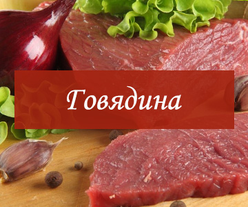 Мясо говядины